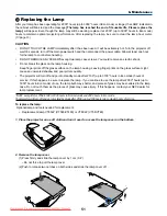 Предварительный просмотр 59 страницы NEC VT580 User Manual