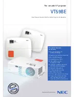NEC VT59BE Brochure & Specs preview