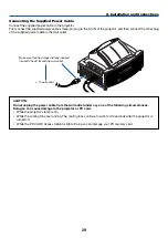 Предварительный просмотр 36 страницы NEC VT610 User Manual