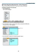 Предварительный просмотр 64 страницы NEC VT610 User Manual