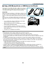 Предварительный просмотр 69 страницы NEC VT610 User Manual