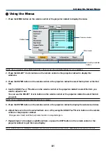 Предварительный просмотр 88 страницы NEC VT610 User Manual