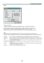 Предварительный просмотр 120 страницы NEC VT610 User Manual