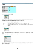 Предварительный просмотр 127 страницы NEC VT610 User Manual