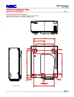 Предварительный просмотр 5 страницы NEC VT650 Installation Data