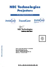 Preview for 3 page of NEC VT650 User Manual