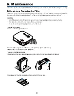 Предварительный просмотр 58 страницы NEC VT670 Series User Manual