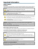 Preview for 2 page of NEC VT70 User Manual