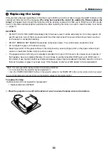 Предварительный просмотр 58 страницы NEC VT700 User Manual