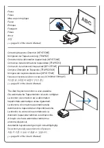 Preview for 5 page of NEC VT800 - XGA LCD Projector Quick Setup Manual