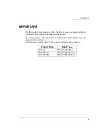 Preview for 3 page of NEC WL1700-MS Installation Manual