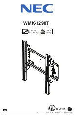 Предварительный просмотр 1 страницы NEC WMK-3298T Manual