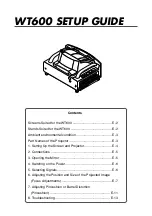 Предварительный просмотр 2 страницы NEC WT600 Series Setup Manual
