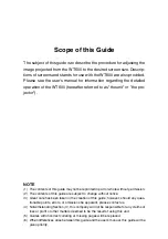 Предварительный просмотр 3 страницы NEC WT600 Series Setup Manual