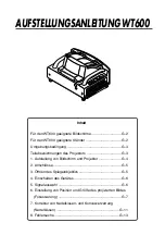 Preview for 18 page of NEC WT600 Series Setup Manual