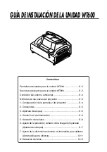 Preview for 66 page of NEC WT600 Series Setup Manual