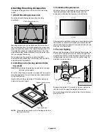 Preview for 8 page of NEC X461HB - MultiSync - 46" LCD Flat Panel Display User Manual