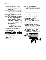 Preview for 14 page of NEC X461HB - MultiSync - 46" LCD Flat Panel Display User Manual