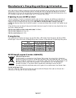 Preview for 39 page of NEC X461HB-R User Manual