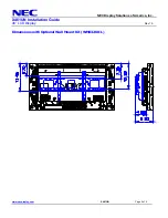 Предварительный просмотр 5 страницы NEC X461UN - MultiSync - 46" LCD Flat Panel Display Installation Manual