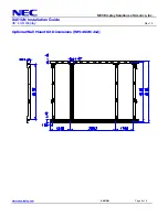 Preview for 8 page of NEC X461UN - MultiSync - 46" LCD Flat Panel Display Installation Manual