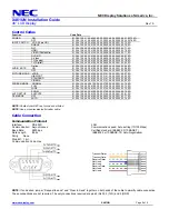 Предварительный просмотр 9 страницы NEC X461UN - MultiSync - 46" LCD Flat Panel Display Installation Manual