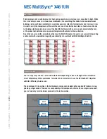 Предварительный просмотр 4 страницы NEC X461UN - MultiSync - 46" LCD Flat Panel Display Specifications