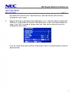 Preview for 5 page of NEC X551UN-TMX4D Manual