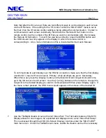 Preview for 4 page of NEC X551UN-TMX4P Quick Install Manual