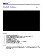 Preview for 1 page of NEC X554UN-TMX4P Manual