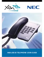 Предварительный просмотр 1 страницы NEC XEN IPK ANALOGUE TELEPHONE Manual