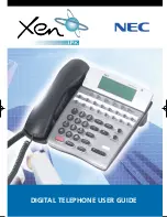 NEC XEN IPK DIGITAL TELEPHONE Manual предпросмотр