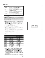 Preview for 22 page of NEC XG85-XG135LC - 1 Manual