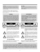 Preview for 2 page of NEC XL-3500 User Manual