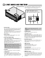 Preview for 8 page of NEC XL-3500 User Manual