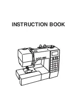 Necchi EX30 Instruction Book preview