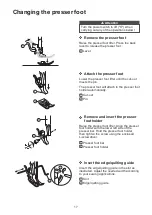 Preview for 23 page of Necchi K121A Instruction Manual