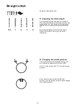 Предварительный просмотр 27 страницы Necchi K121A Instruction Manual