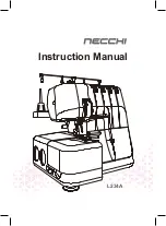 Necchi L234A Instruction Manual preview