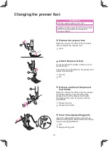 Preview for 24 page of Necchi NC-103D Instruction Manual