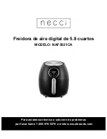 Preview for 16 page of Necci NAF5821CA Manual