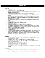 Preview for 2 page of Necci NAF7921CA Instructions Manual