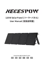 Necespow LL-YT120W User Manual preview