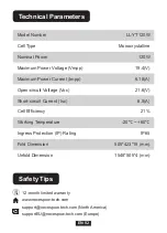 Preview for 5 page of Necespow LL-YT120W User Manual