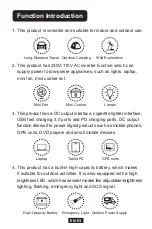 Preview for 5 page of Necespow N7576 User Manual