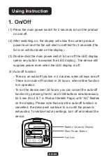 Preview for 6 page of Necespow N7576 User Manual