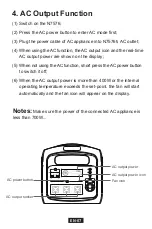 Предварительный просмотр 9 страницы Necespow N7576 User Manual