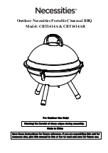 NECESSITIES CBT1414A Instructions Manual preview