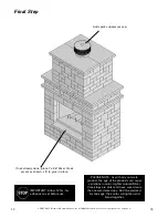 Предварительный просмотр 19 страницы Necessories GRAND FIREPLACE Assembly Instructions Manual