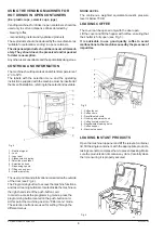 Preview for 10 page of Necta Koro Espresso Installation, Use And Maintenance Manual